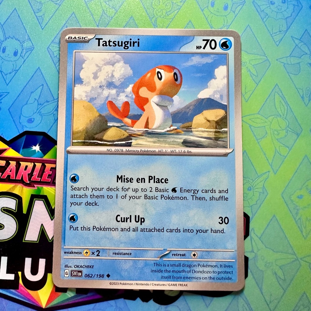 tatsugiri (062/198) - uncommon — pokémon: scarlet & violet - base set